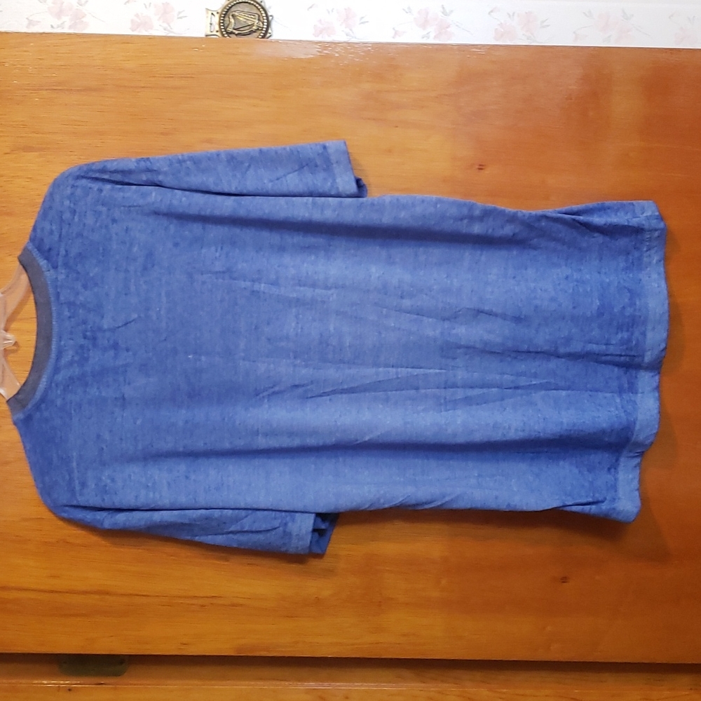 Excelled blue tee shirt, Size Large - Picture 9 of 9